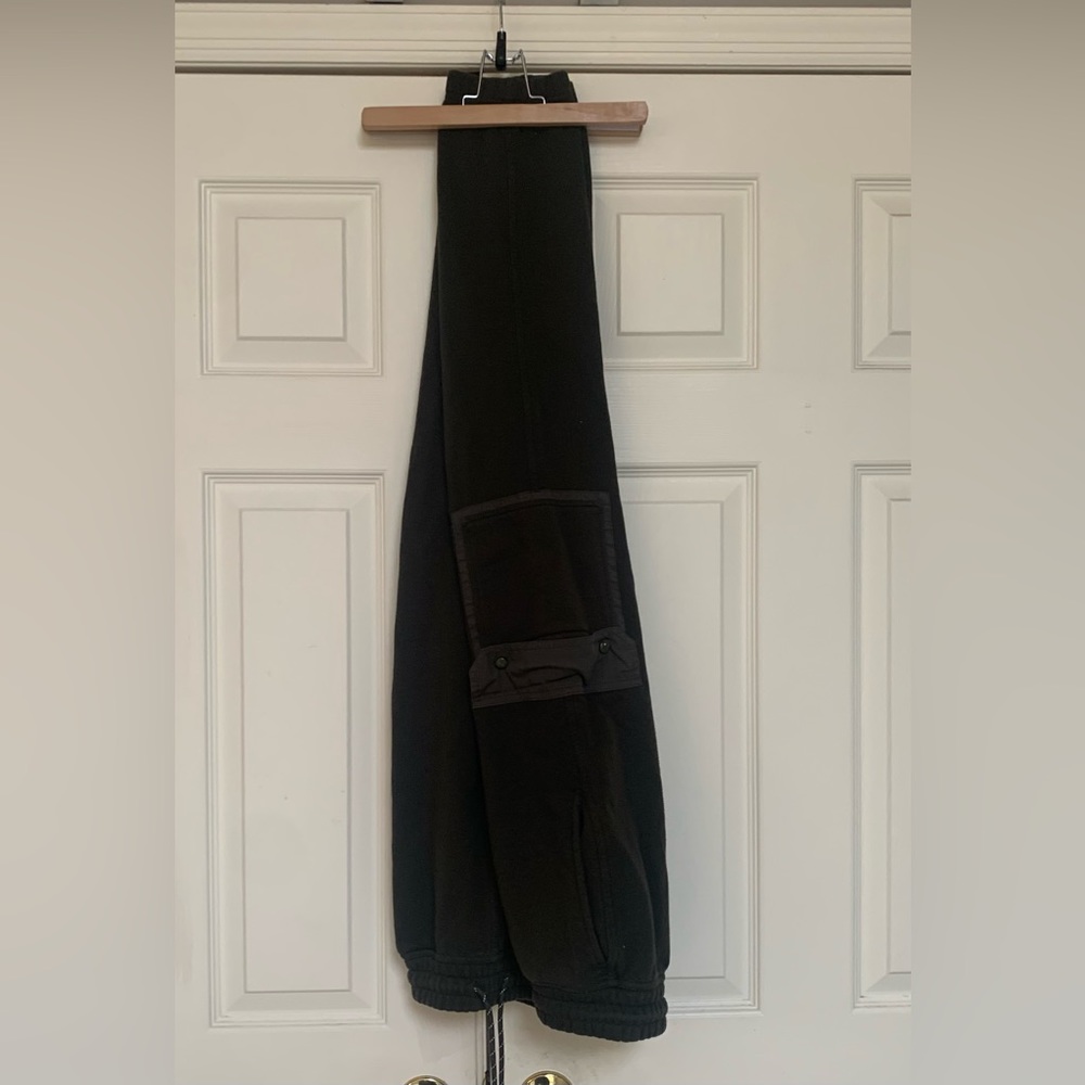 Champion Sweatpants Heavyweight Cargo Style with Pockets Moss / Dark Green